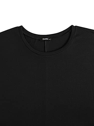 ZANZEA Women's Off-Shoulder Batwing Sleeve Oversized Top