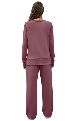 OFEEFAN Women's Travel Lounge Set - Wide Leg Tracksuit S-3XL