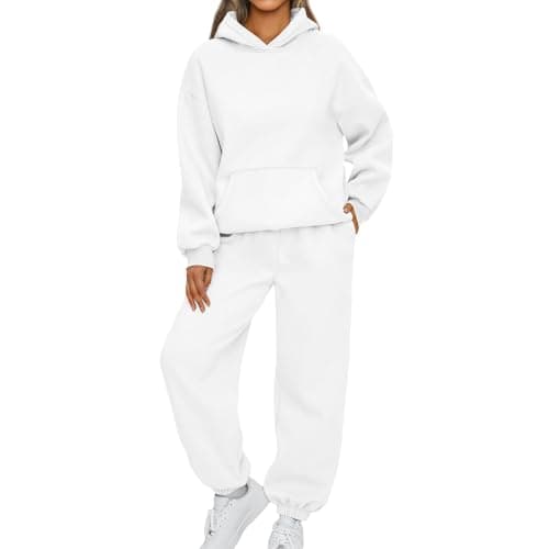 Oversized Long Sleeve Sweatsuit Sets for Women