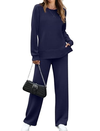 OFEEFAN Women's Travel Lounge Set - Wide Leg Tracksuit S-3XL