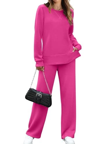 OFEEFAN Women's Travel Lounge Set - Wide Leg Tracksuit S-3XL
