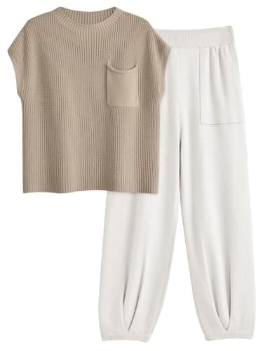 Trendy LILLUSORY 2 Piece Knit Sets for Women