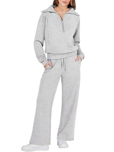 Caracilia Women's 2-Piece Fall Lounge Sweatsuit Set