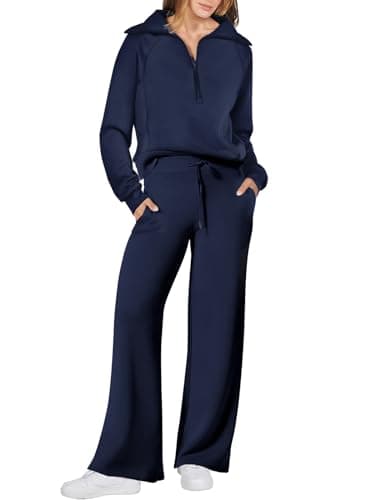 ANRABESS Women's Oversized Sweatshirt & Pants Fall Trendy Outfit 2025