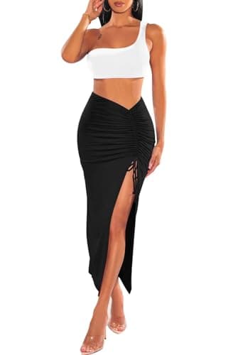 Viottiset Women's One Shoulder 3-Piece Swimsuit Set