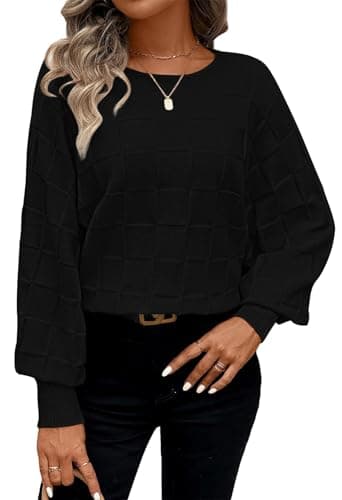 Women's Pink Oversized Batwing Sweaters for Fall/Winter 2024