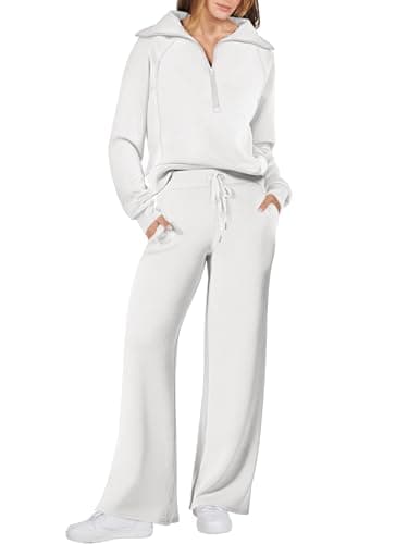 ANRABESS Women's Oversized Sweatshirt & Pants Fall Trendy Outfit 2025