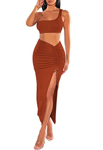 Viottiset Women's One Shoulder 3-Piece Swimsuit Set
