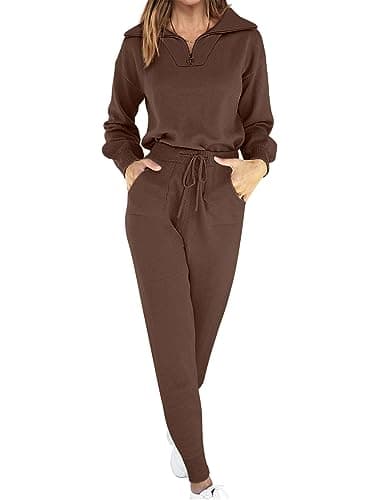 ANRABESS Women's 2 Piece Fall Outfits Sweater Sets