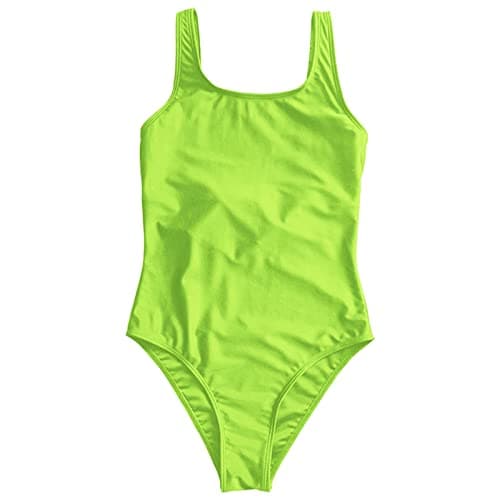Modest Square Neck Athletic Bathing Suit for Women