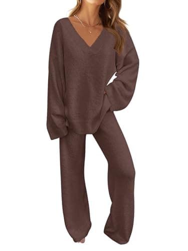 Women's Fuzzy Fleece Pajama Set