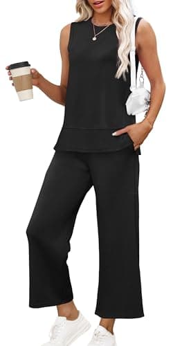 XIEERDUO Women's Summer Travel Loungewear 2-Piece Tracksuit S-3XL