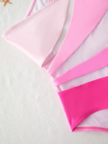 Cut Out One Piece Swimsuit for Women