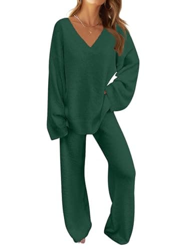 Women's Fuzzy Fleece Pajama Set