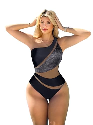 Cut Out One Piece Swimsuit for Women