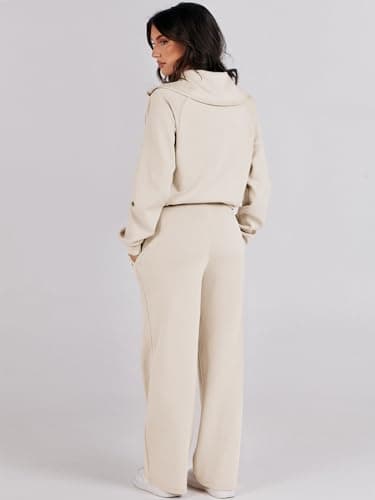 Caracilia Women's 2-Piece Fall Lounge Sweatsuit Set