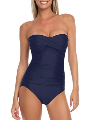 RELLECIGA Women's Strapless Swimsuit