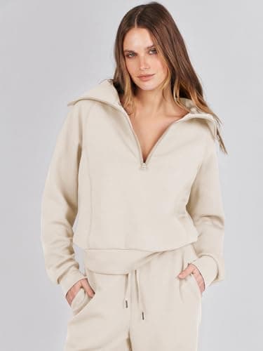 Caracilia Women's 2-Piece Fall Lounge Sweatsuit Set