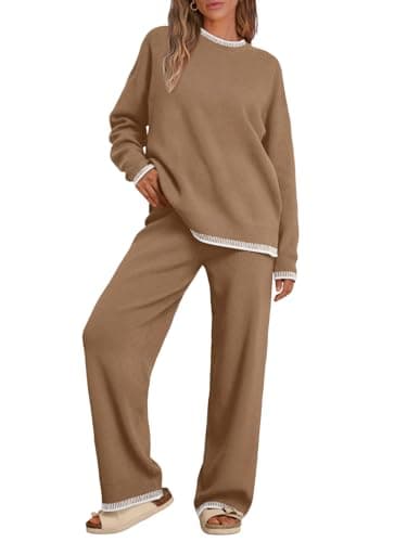 LILLUSORY Women's Matching Knit Lounge Sets