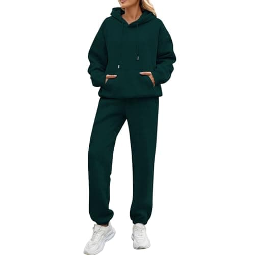 Oversized Long Sleeve Sweatsuit Sets for Women