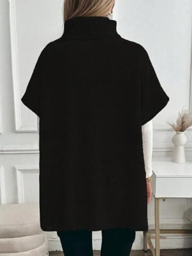 Oversized Turtleneck Sweater Dress for Women by ZAFUL
