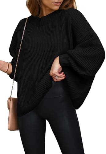 PRETTYGARDEN Women's Oversized Knitted Sweater for Fall 2024