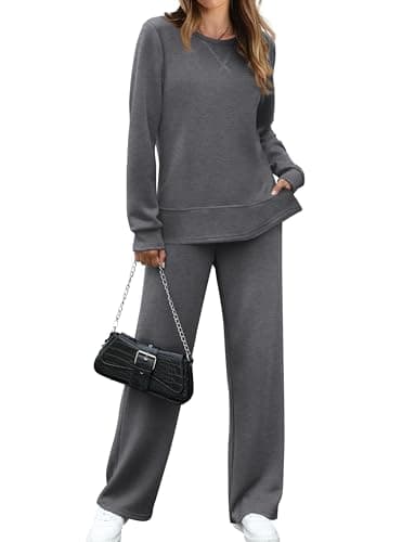 OFEEFAN Women's Travel Lounge Set - Wide Leg Tracksuit S-3XL