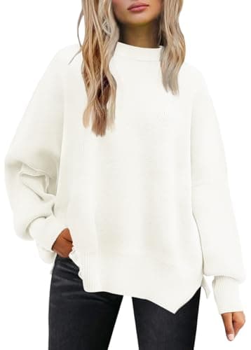 Women's Oversized Batwing Sweaters for Fall 2024