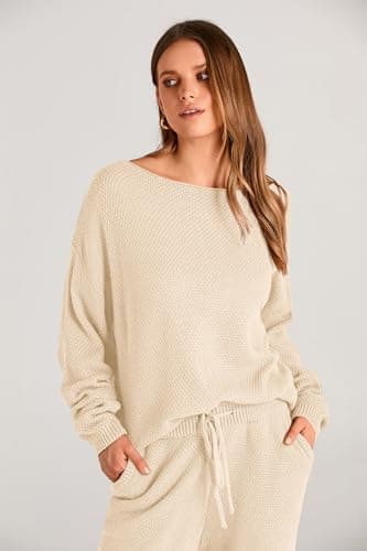 PRETTYGARDEN Women's Long Sleeve Pullover & Long Pants Tracksuit Set