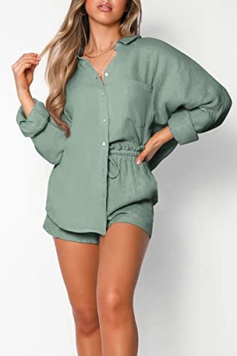 Trendy Queen Two-Piece Summer Sets for Women Beach & Loungewear 2025