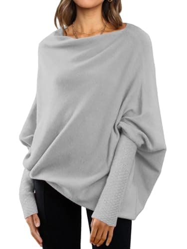 Women's Oversized Batwing Sweaters for Fall Fashion outfit