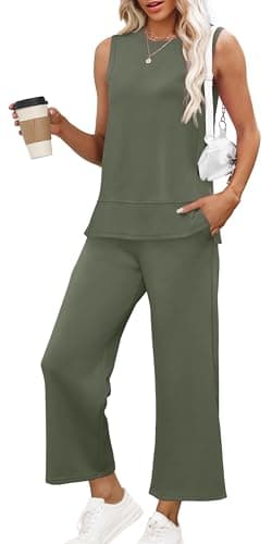 XIEERDUO Women's Summer Travel Loungewear 2-Piece Tracksuit S-3XL