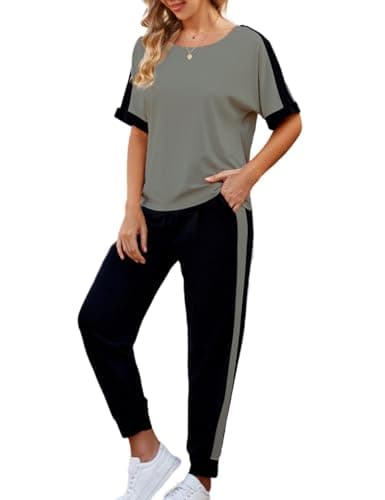 VIMPUNEC Woman Summer Casual Lounge Sets Soft Sweatsuits Trendy