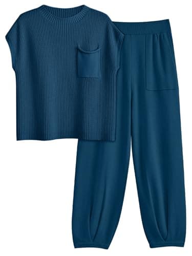 Trendy LILLUSORY 2 Piece Knit Sets for Women