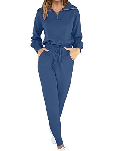 ANRABESS Women's 2 Piece Fall Outfits Sweater Sets