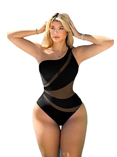 Cut Out One Piece Swimsuit for Women