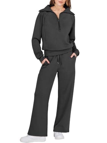 Caracilia Women's 2-Piece Fall Lounge Sweatsuit Set