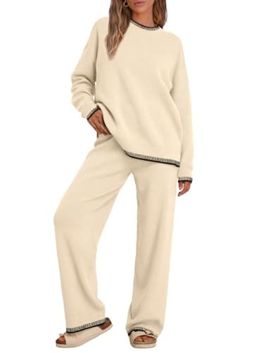 LILLUSORY Women's Matching Knit Lounge Sets
