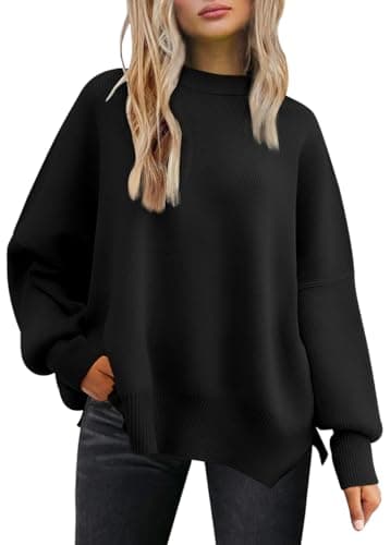 Women's Oversized Batwing Sweaters for Fall 2024
