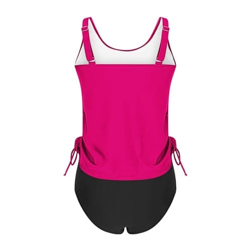 Cethrio Women's Tummy-Control Tankini Swimsuit