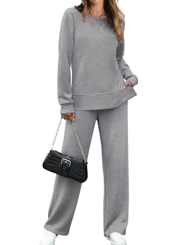 OFEEFAN Women's Travel Lounge Set - Wide Leg Tracksuit S-3XL