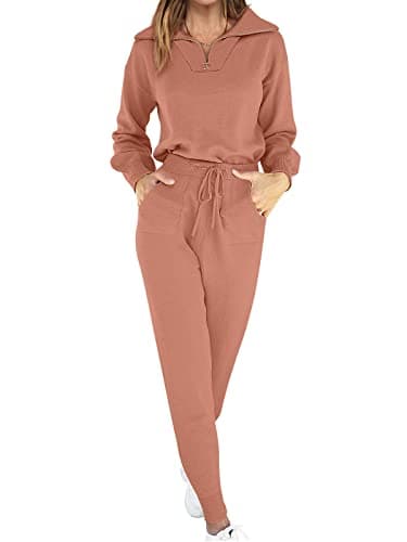 ANRABESS Women's 2 Piece Fall Outfits Sweater Sets