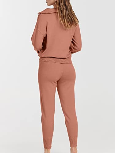ANRABESS Women's 2 Piece Fall Outfits Sweater Sets