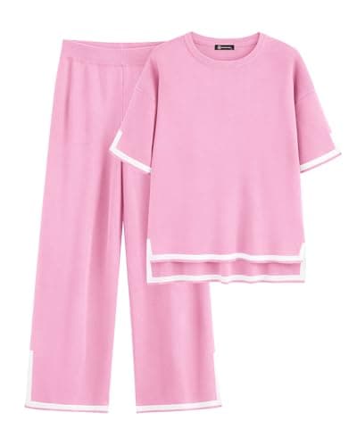 PrettyGarden Women's 2025 Spring Summer Matching Sweater Knit Outfits