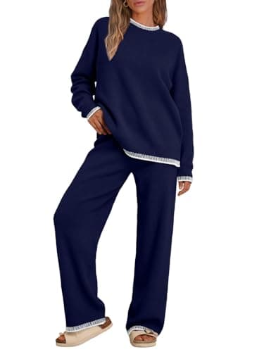 LILLUSORY Women's Matching Knit Lounge Sets