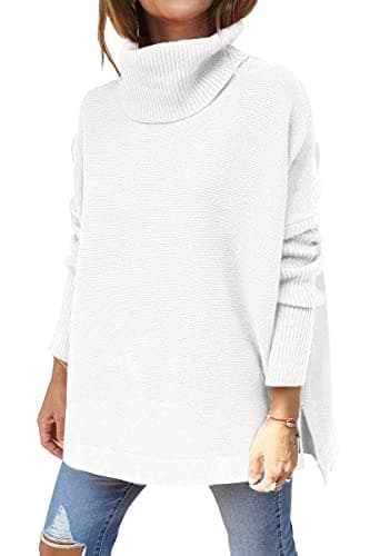 Women's Oversized Turtleneck Sweater