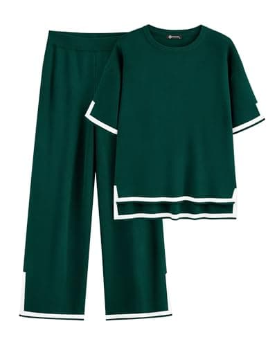PrettyGarden Women's 2025 Spring Summer Matching Sweater Knit Outfits