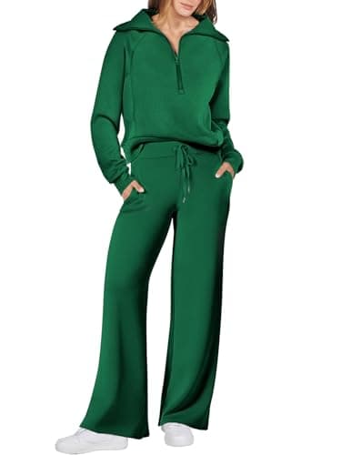 ANRABESS Women's Oversized Sweatshirt & Pants Fall Trendy Outfit 2025
