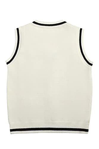 Women's Preppy Argyle Plaid Sleeveless Sweater Vest Casual Tank Top