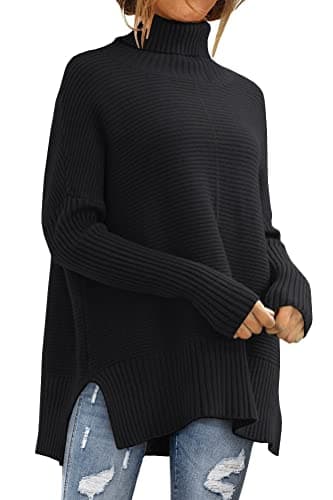 Women's Oversized Turtleneck Sweater